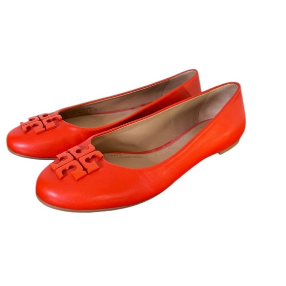 Tory Burch Lowell 2 Leather Ballet Flat Mestico Samba Size 7 - Picture 2 of 12